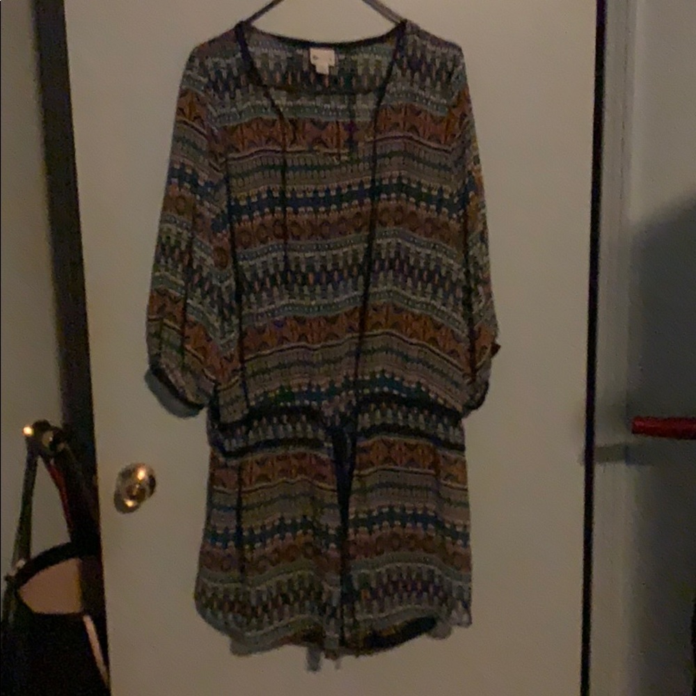 Short dress multi color